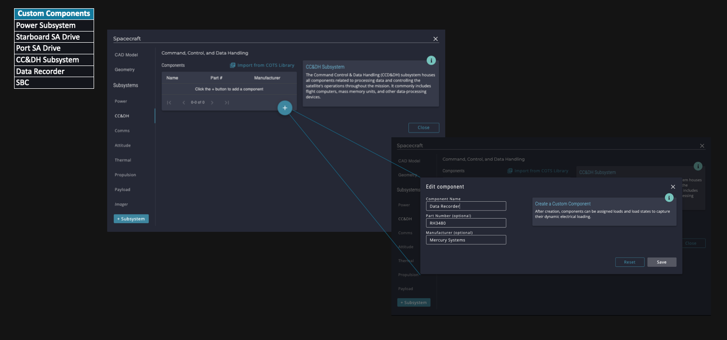 Add new custom component (x2)