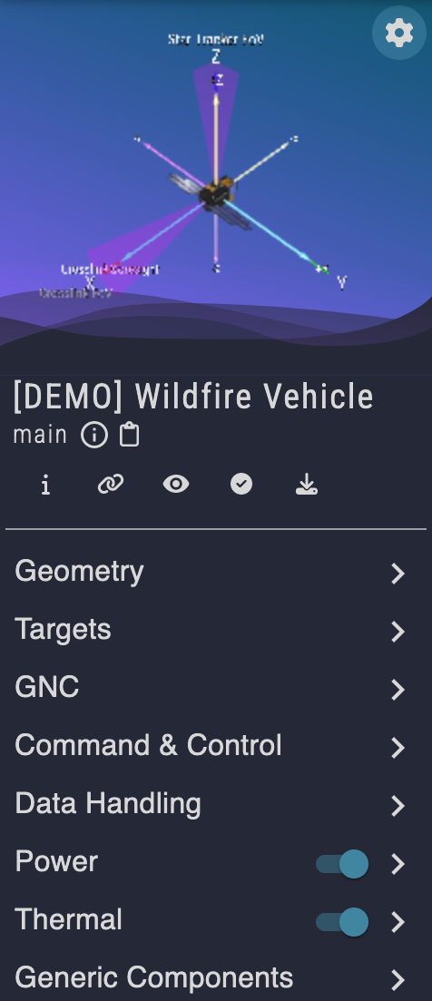 Navigation Bar in the Agent Edit View