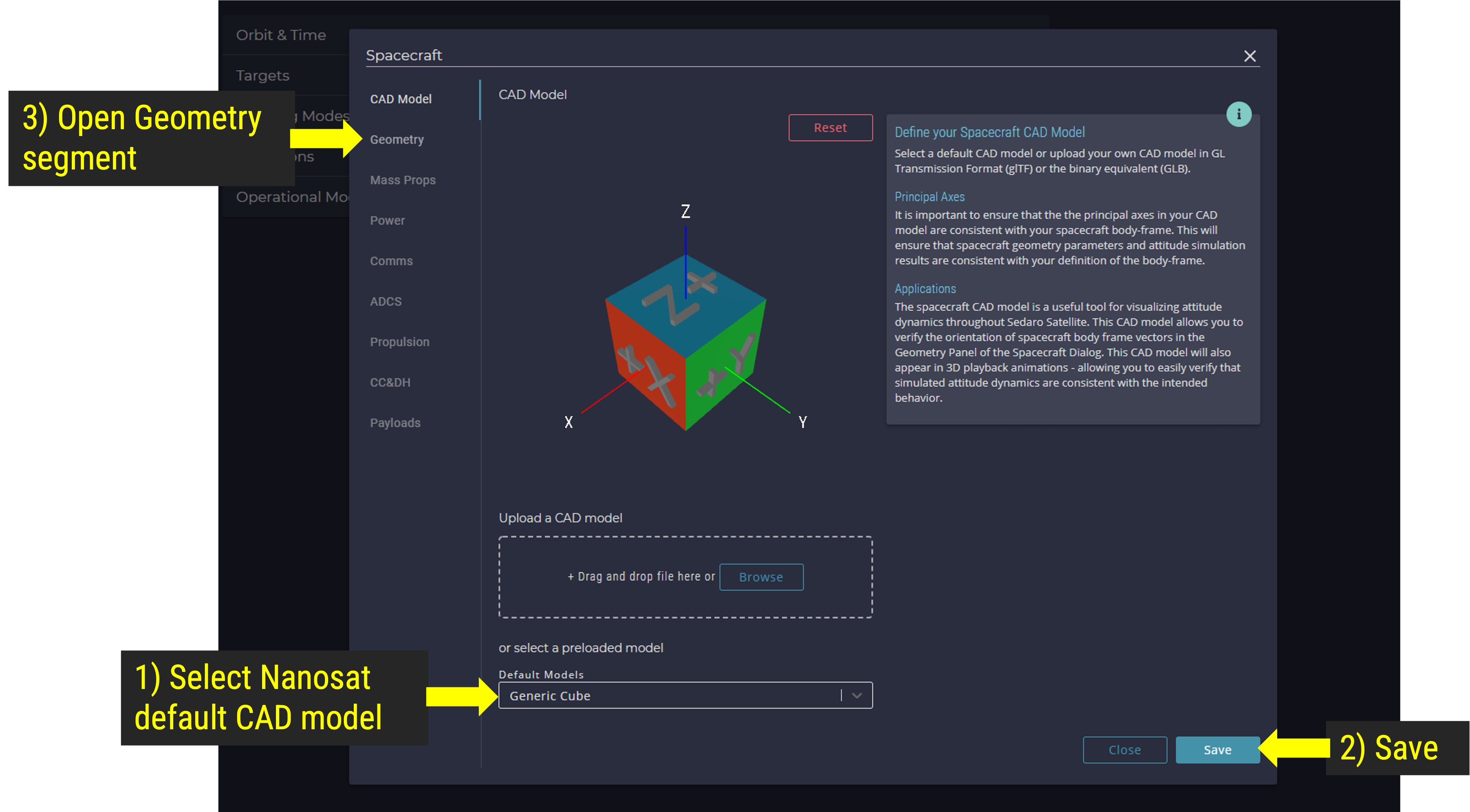 Add custom CAD model